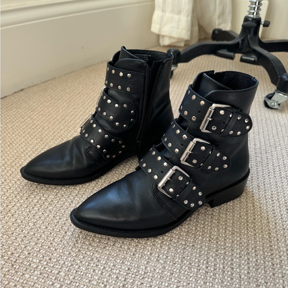 Steven Women's Hazan Studded Booties - size 6